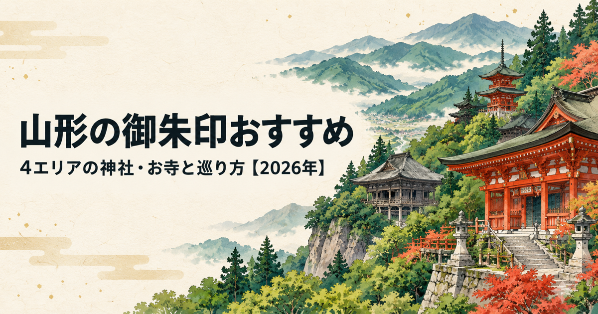 山形の御朱印おすすめ